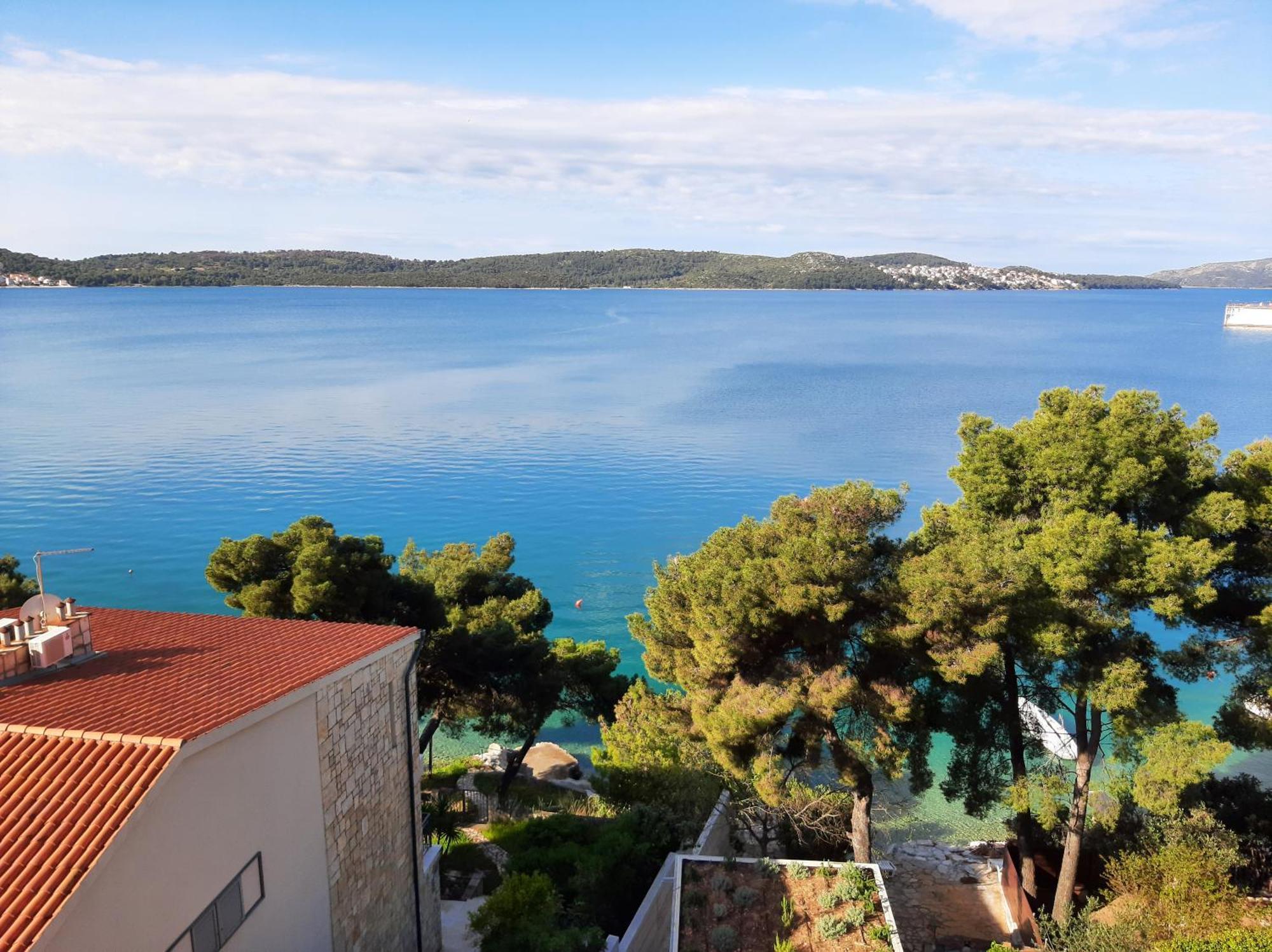 Villa Penava, Private Beach, Pool And 7Min To Trogir Kültér fotó